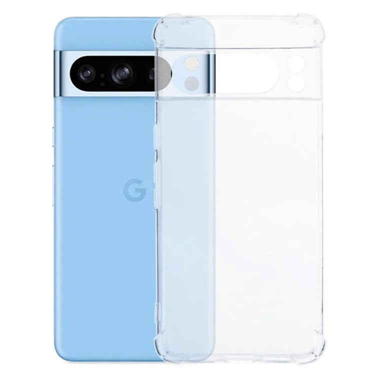 KALEBOL KLB-TPU005 For Google Pixel 8 Pro Case 1.5mm TPU Transparent Anti-Drop Phone Cover