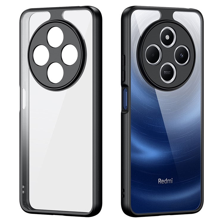 DUX DUCIS Aimo Series For Xiaomi Poco C75 4G / Redmi 14R 5G / 14C 4G Case TPU+PC Matte Phone Cover (REACH Certification) - Black