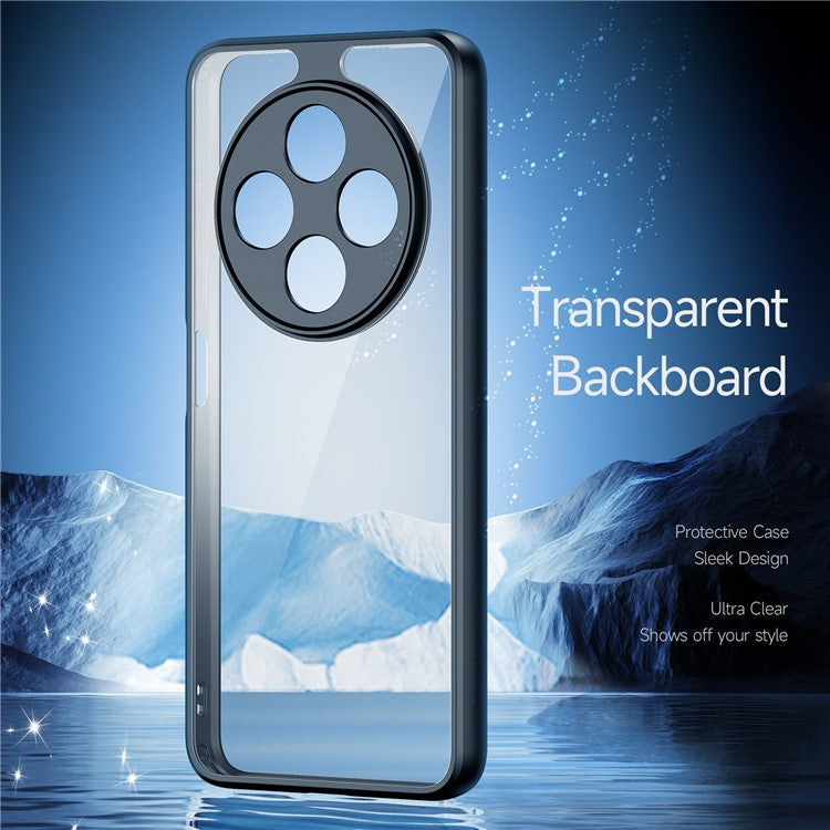 DUX DUCIS Aimo Series For Xiaomi Poco C75 4G / Redmi 14R 5G / 14C 4G Case TPU+PC Matte Phone Cover (REACH Certification) - Black