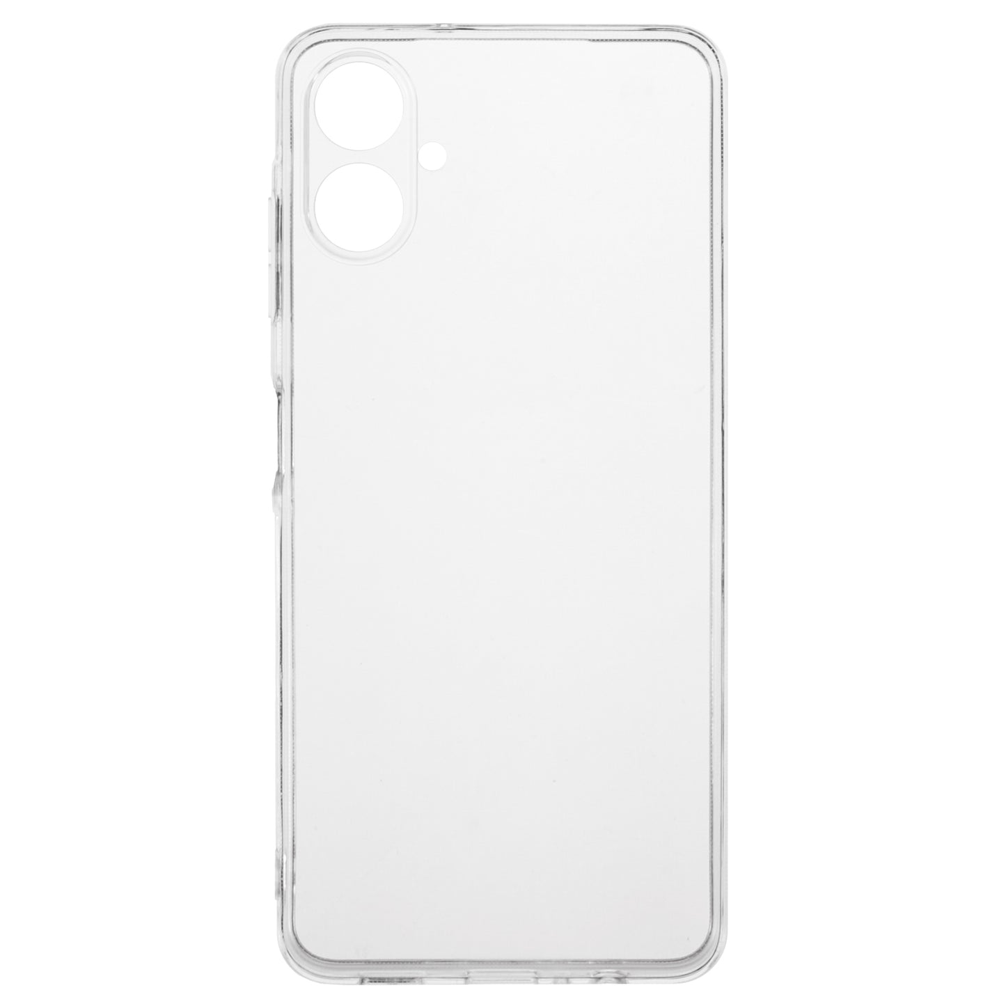 For Samsung Galaxy A06 Case Watermark-Free 2.0mm Clear Phone TPU Cover
