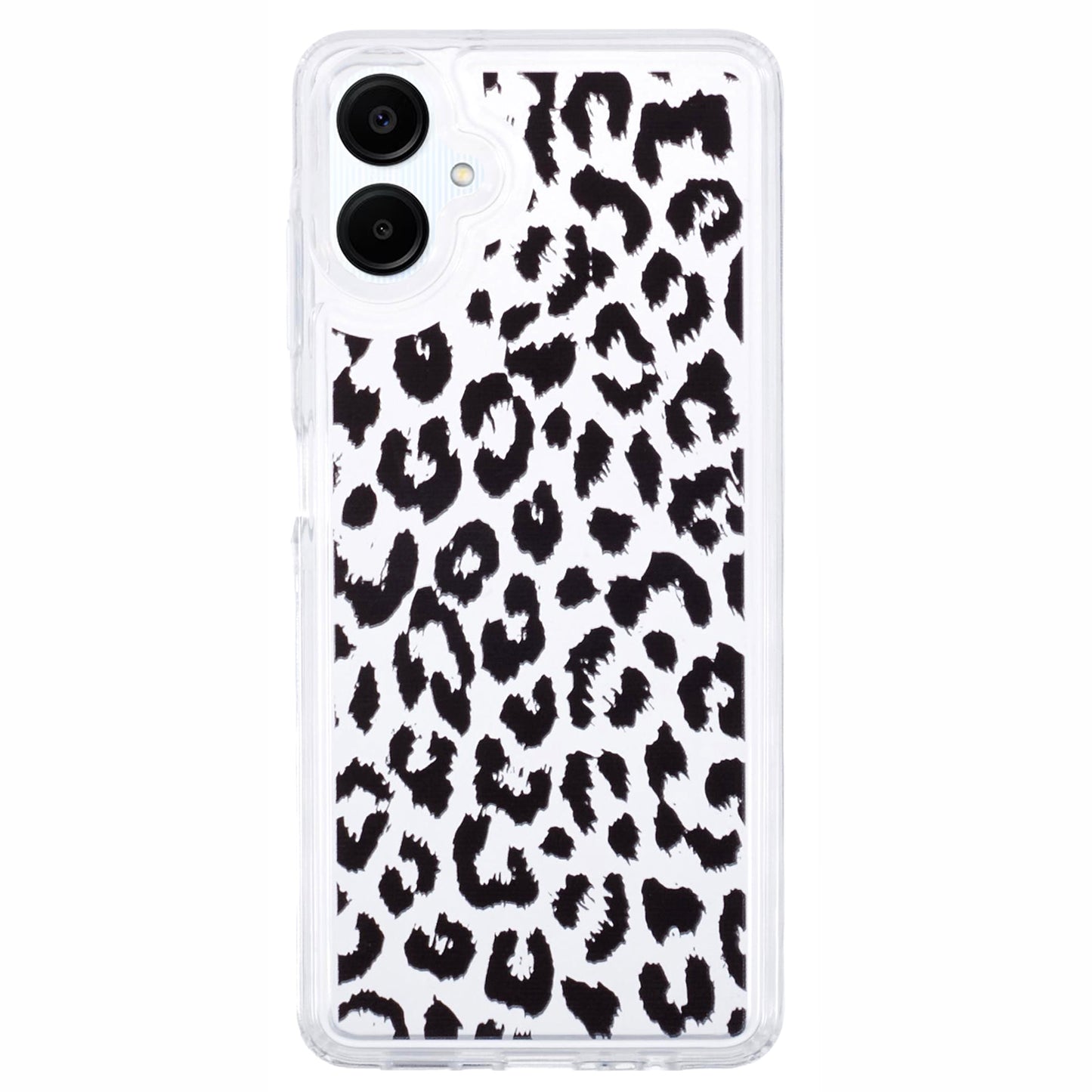 For Samsung Galaxy A06 TPU Case Pattern Printing Shockproof Airbag Phone Cover - Small Leopard