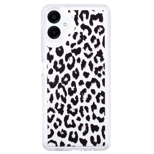 For Samsung Galaxy A06 TPU Case Pattern Printing Shockproof Airbag Phone Cover - Small Leopard