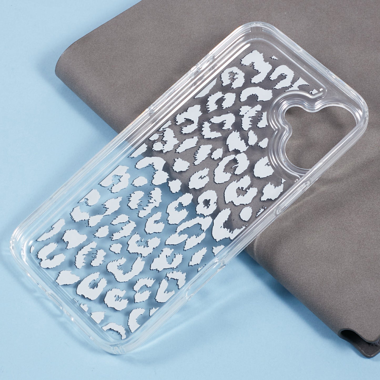 For Samsung Galaxy A06 TPU Case Pattern Printing Shockproof Airbag Phone Cover - Small Leopard