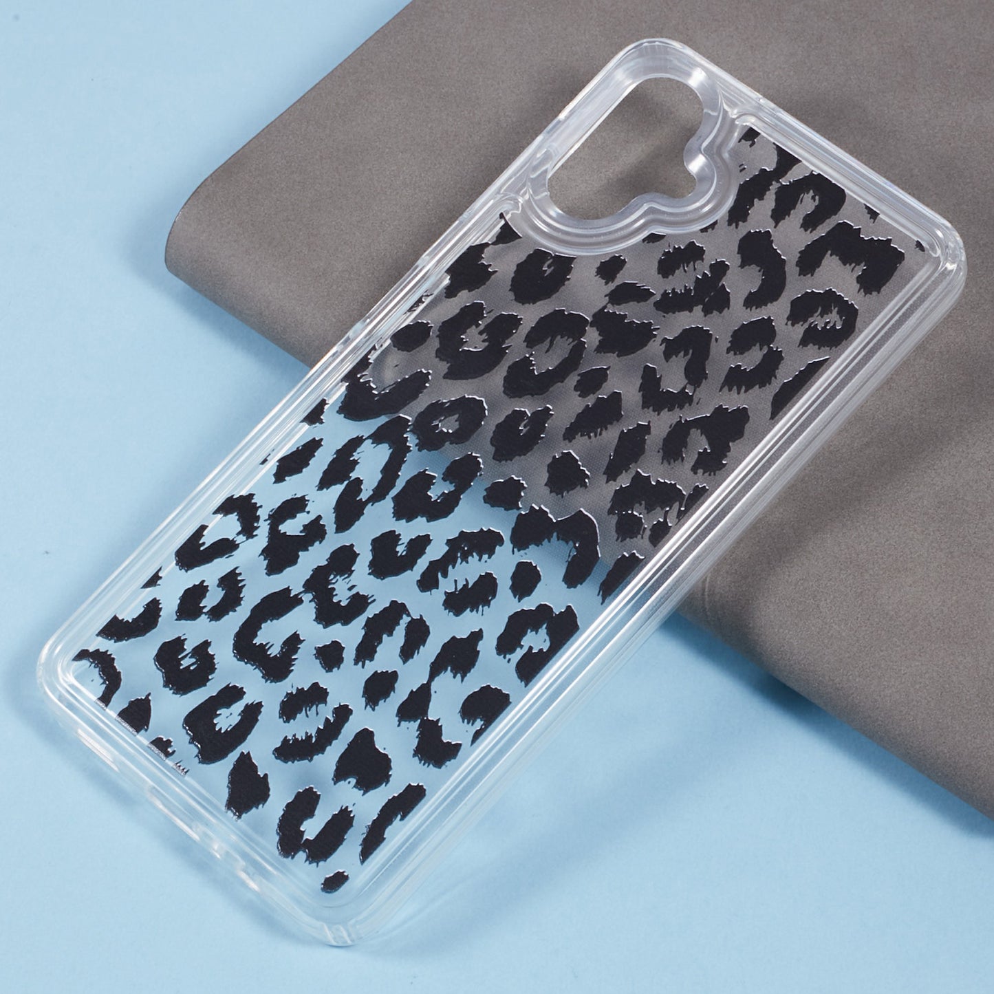 For Samsung Galaxy A06 TPU Case Pattern Printing Shockproof Airbag Phone Cover - Small Leopard