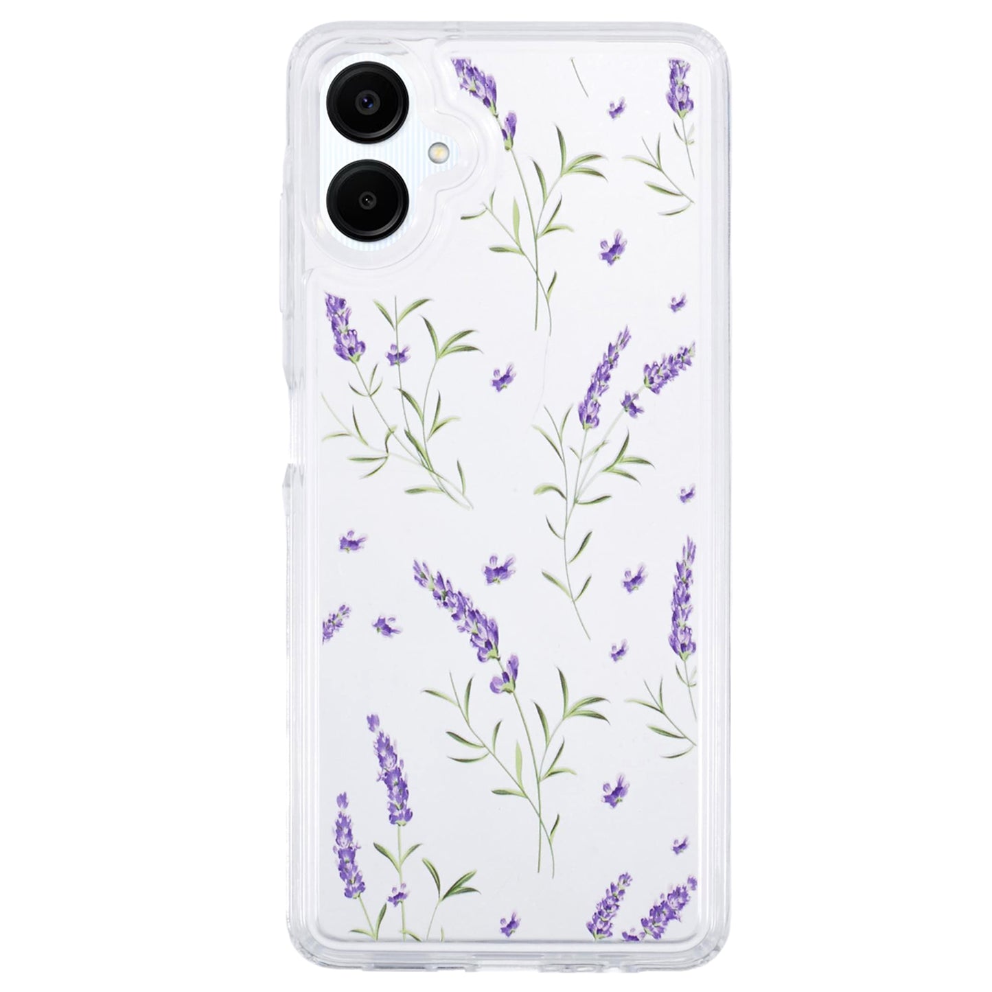 For Samsung Galaxy A06 Case TPU Flower Printing Pattern Air Cushion Design Protective Cover - KS5