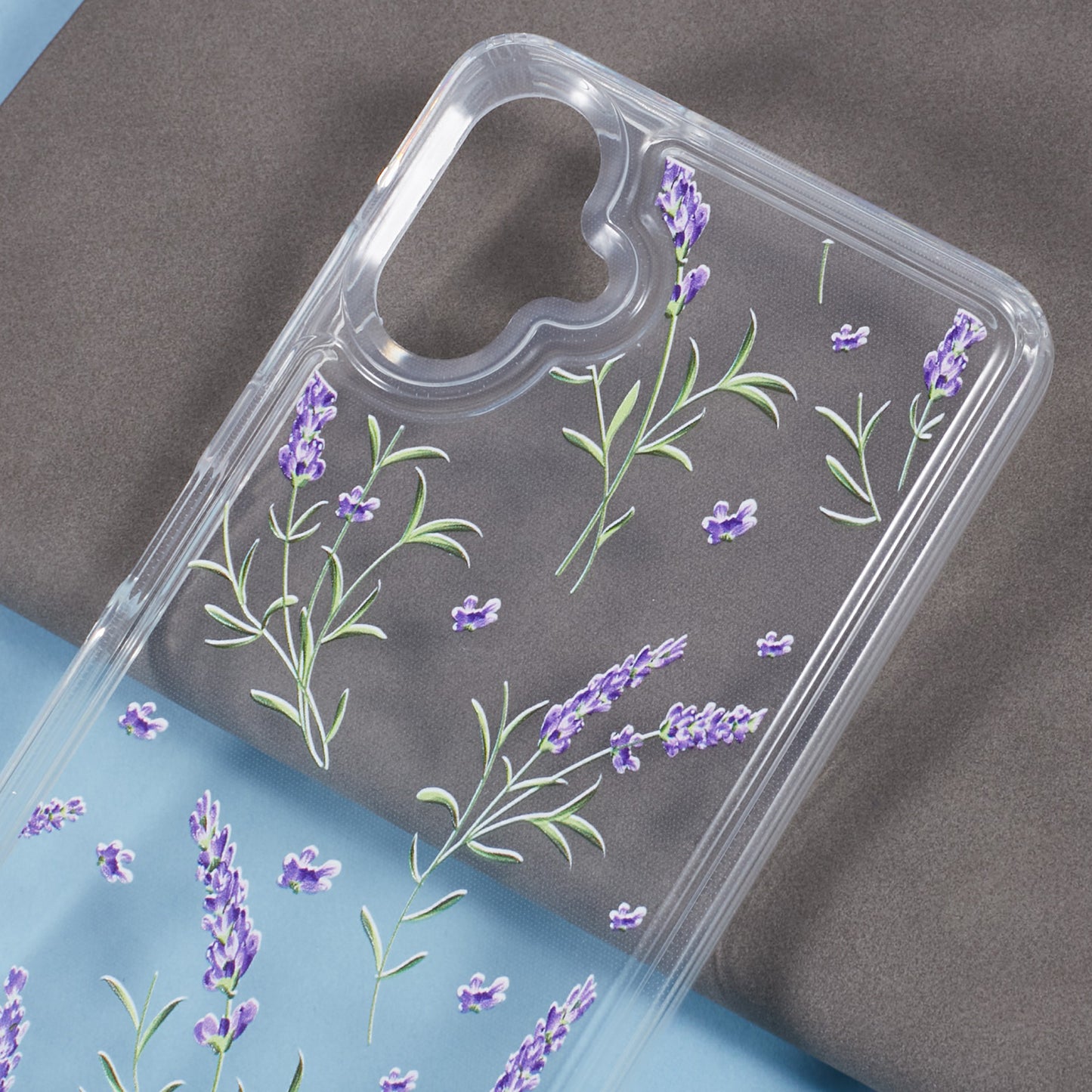 For Samsung Galaxy A06 Case TPU Flower Printing Pattern Air Cushion Design Protective Cover - KS5