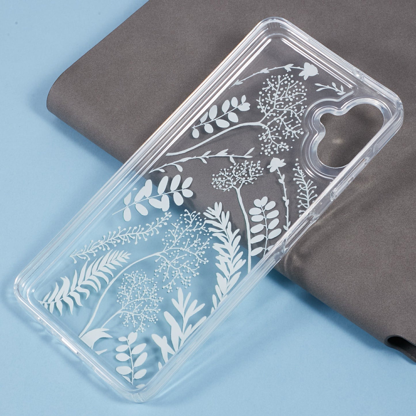 For Samsung Galaxy A06 Case TPU Flower Printing Pattern Air Cushion Design Protective Cover - KS6