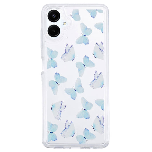 For Samsung Galaxy A06 Case Anti-Drop Airbag Butterfly Pattern Printing TPU Phone Cover - BT4