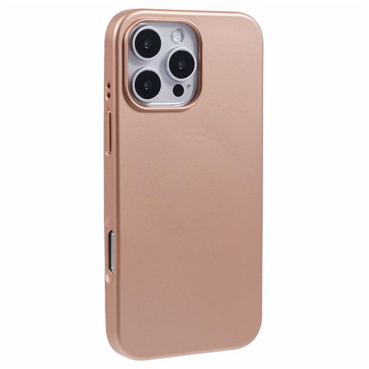 X-LEVEL For iPhone 16 Pro Case Compatible with MagSafe Honeycomb Inner TPU Back Cover - Titanium Gold