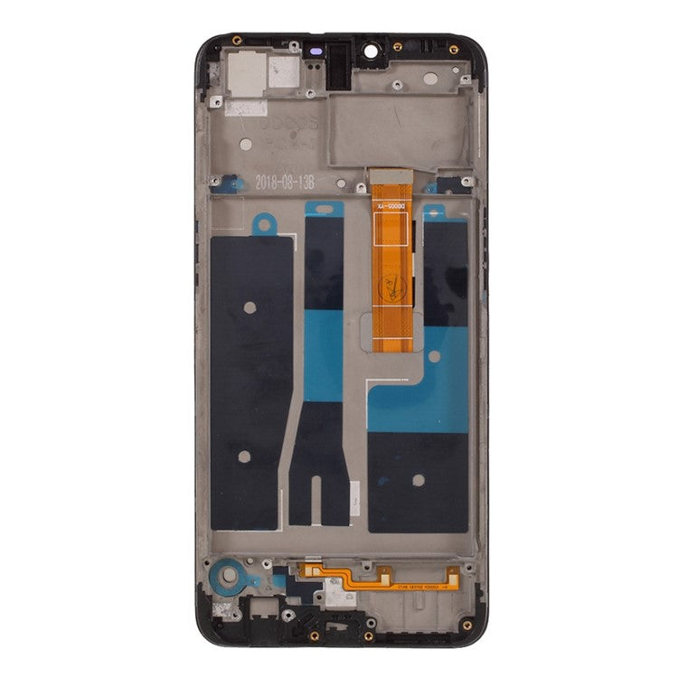 For Oppo A5 (AX5)(4+64GB) / A3s Grade S OEM LCD Screen and Digitizer Assembly + Frame Replacement Part (without Logo)