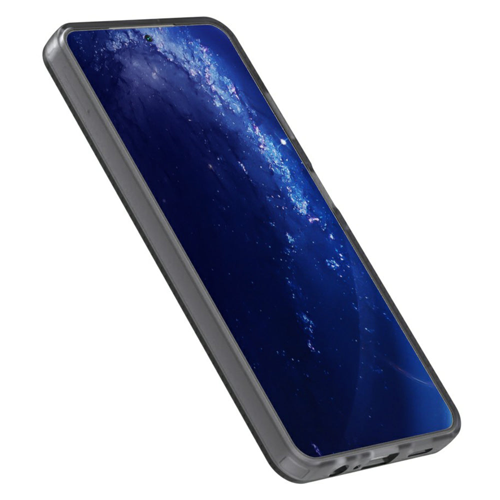 Candy Series For Samsung Galaxy A06 Case Compatible with MagSafe PC+TPU+PET Anti-Drop Phone Cover - Black