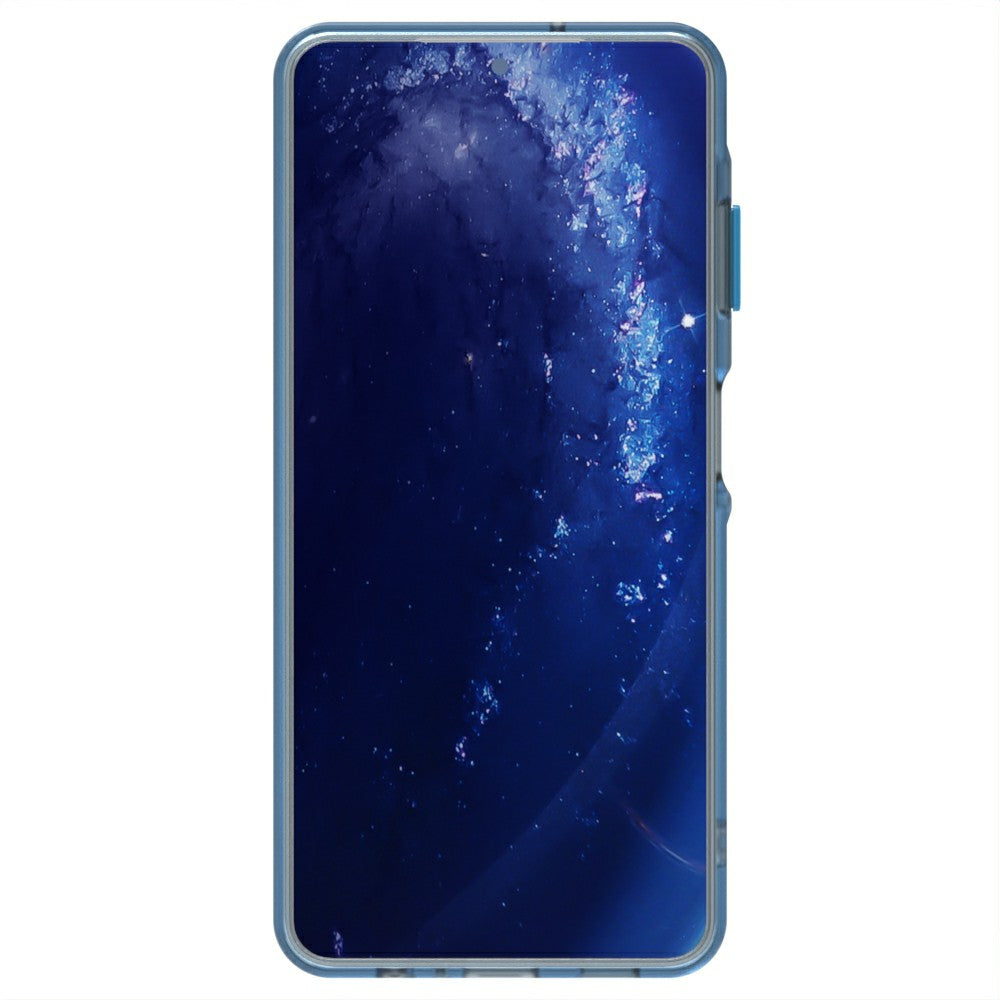 Candy Series For Samsung Galaxy A06 Case Compatible with MagSafe PC+TPU+PET Anti-Drop Phone Cover - Blue