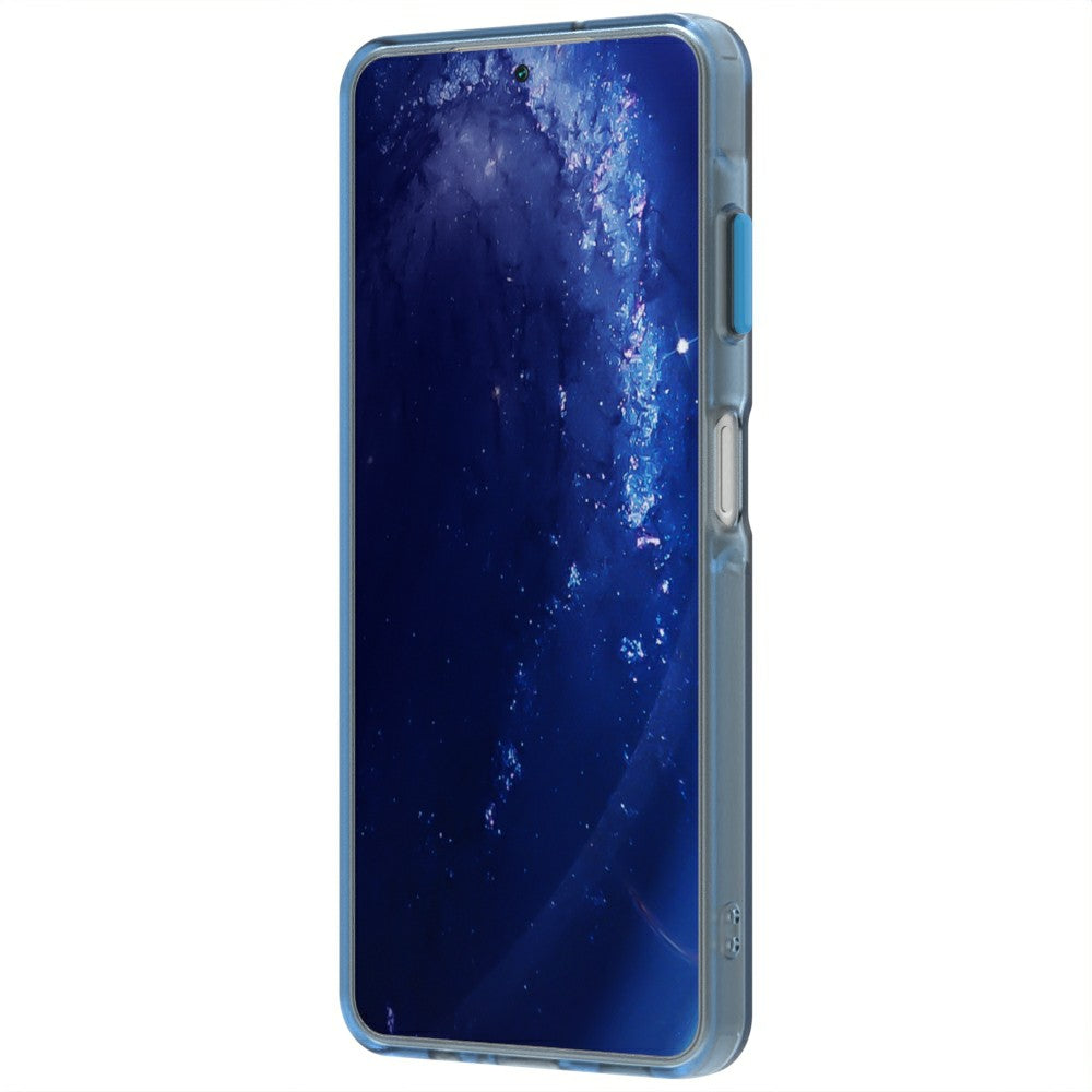 Candy Series For Samsung Galaxy A06 Case Compatible with MagSafe PC+TPU+PET Anti-Drop Phone Cover - Blue