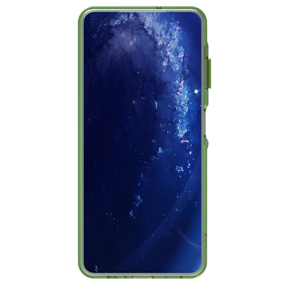 Candy Series For Samsung Galaxy A06 Case Compatible with MagSafe PC+TPU+PET Anti-Drop Phone Cover - Green