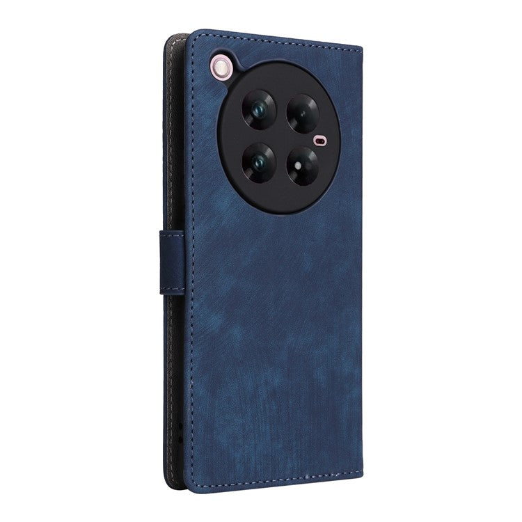 For Infinix Zero 40 5G X6861 Wallet Case RFID Blocking PU Leather Cover Stand View - Blue