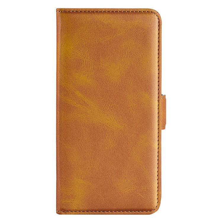 For Motorola Moto X30 Pro 5G / Edge 30 Ultra 5G Folio Flip Textured PU Leather Case Dual Magnetic Clasp Phone Stand Wallet Cover - Yellow