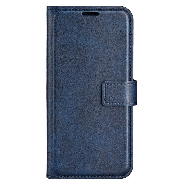For Motorola Moto X30 Pro 5G / Edge 30 Ultra 5G Textured PU Leather Stand Wallet Case Square Magnetic Clasp Shockproof Phone Cover - Blue
