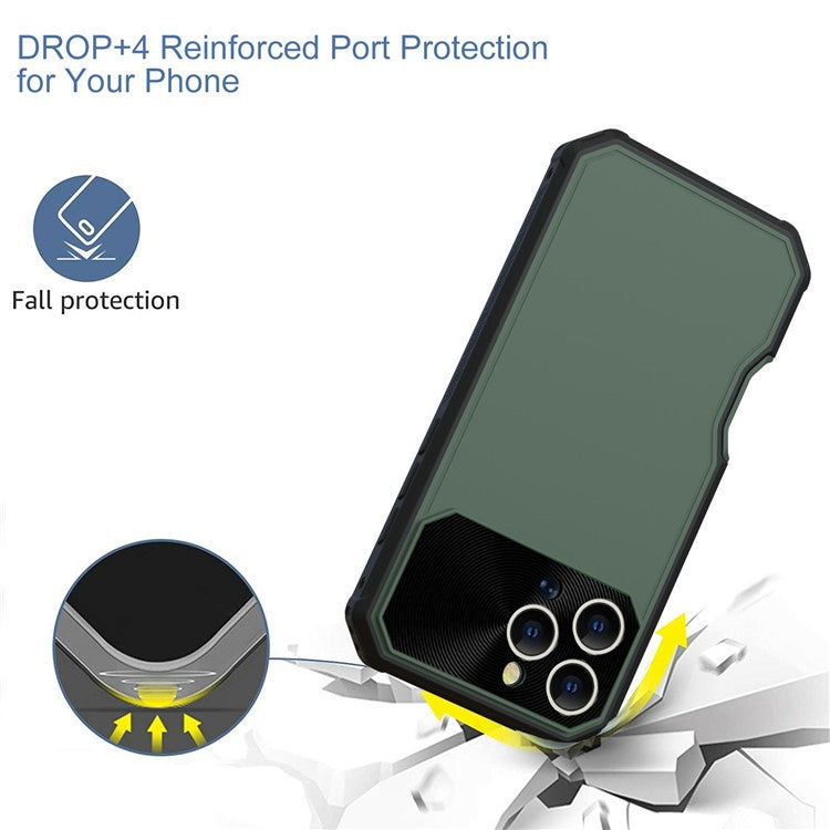 GW24 For iPhone 16 Pro Case Compatible with MagSafe Drop-Proof TPU+PC Phone Protector - Army Green
