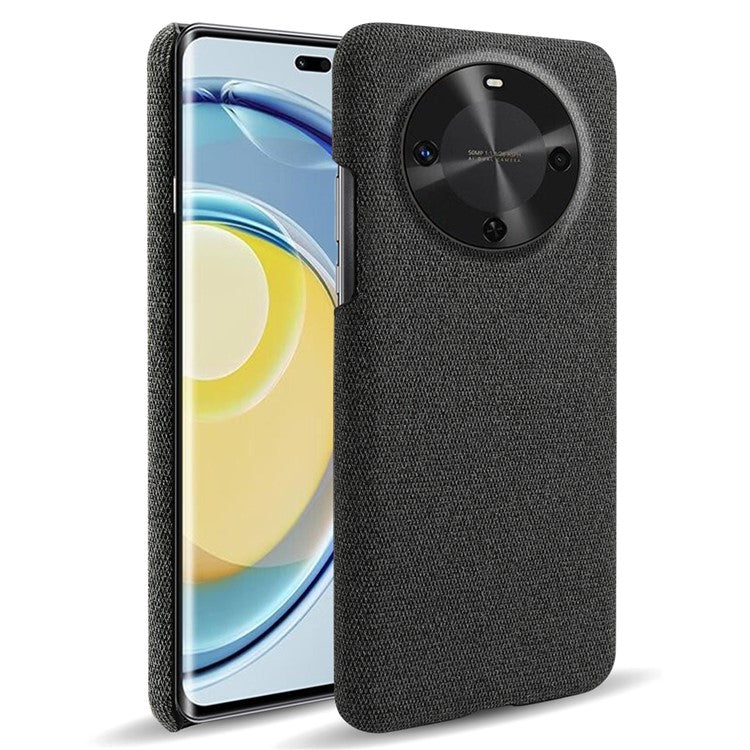 For Huawei Maimang 30 5G Case Cloth Texture Anti-Scratch Protective PC Phone Cover - Black