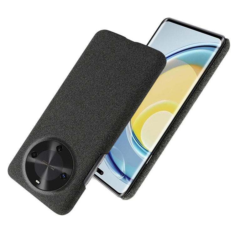 For Huawei Maimang 30 5G Case Cloth Texture Anti-Scratch Protective PC Phone Cover - Black