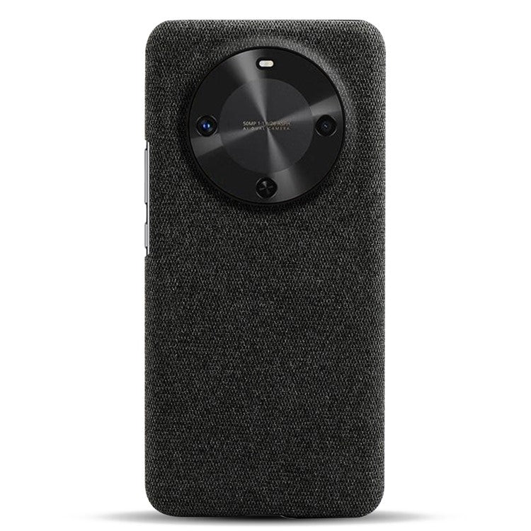 For Huawei Maimang 30 5G Case Cloth Texture Anti-Scratch Protective PC Phone Cover - Black