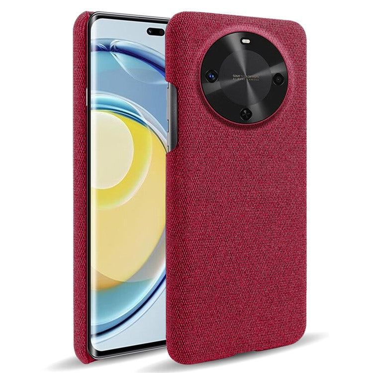 For Huawei Maimang 30 5G Case Cloth Texture Anti-Scratch Protective PC Phone Cover - Red