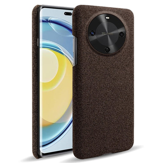 For Huawei Maimang 30 5G Case Cloth Texture Anti-Scratch Protective PC Phone Cover - Brown