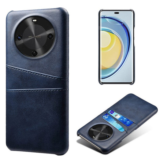For Huawei Maimang 30 5G Case Dual Card Slots PU Leather + Hard PC Phone Cover - Blue