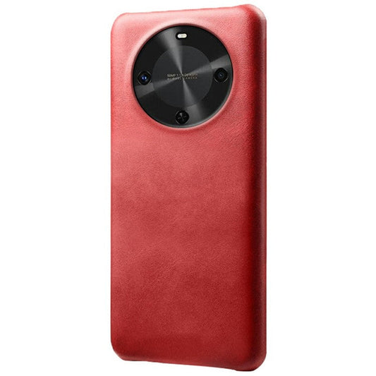For Huawei Maimang 30 5G Case Calf Texture PU Leather Hard PC Protective Phone Cover - Red