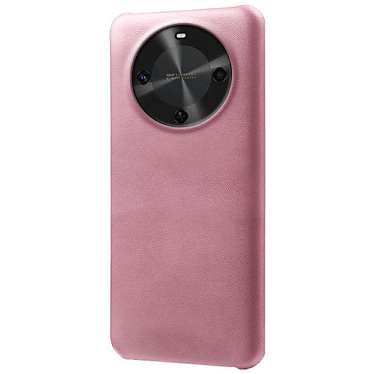 For Huawei Maimang 30 5G Case Calf Texture PU Leather Hard PC Protective Phone Cover - Rose Gold