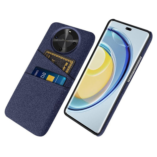 For Huawei Maimang 30 5G Case Cloth + Hard PC Phone Cover with Dual Card Slots - Blue