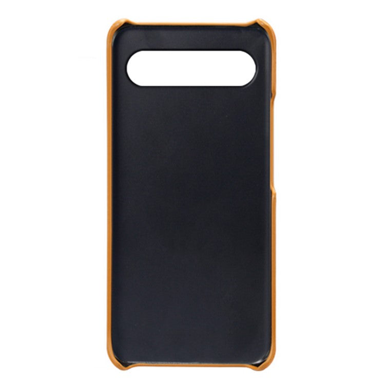 For OnePlus Nord 4 Case Dual Card Slots PU Leather + Hard PC Phone Cover - Orange
