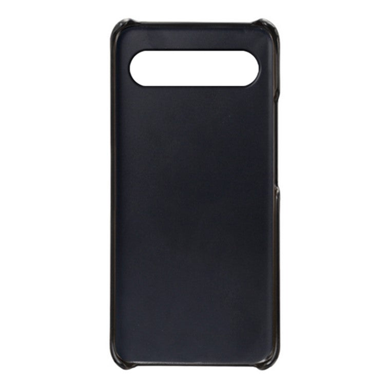 For OnePlus Nord 4 Case Dual Card Slots PU Leather + Hard PC Phone Cover - Black