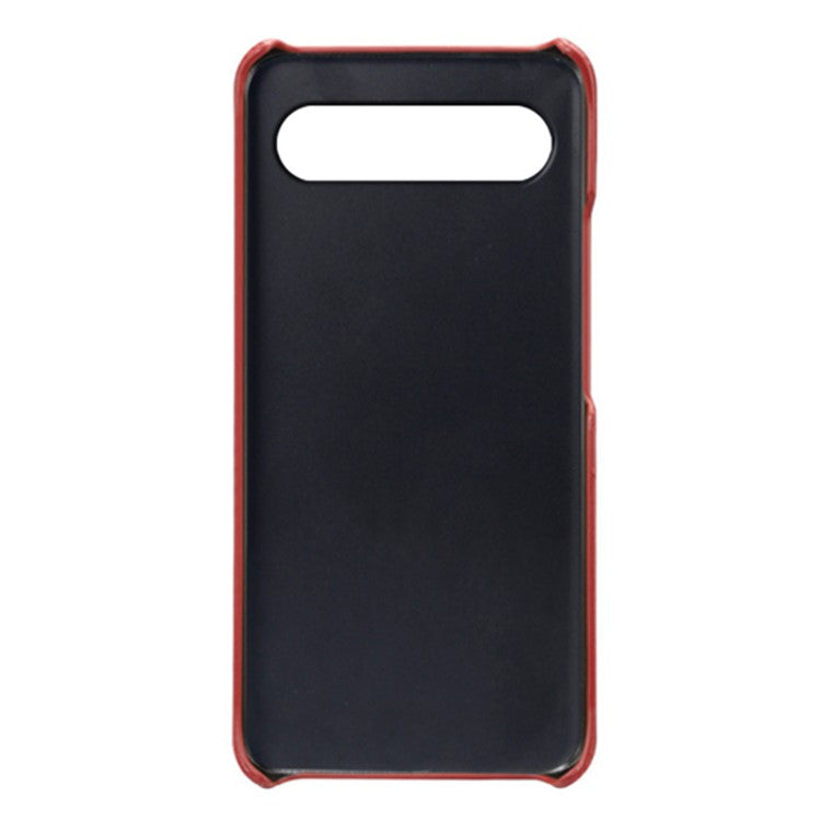 For OnePlus Nord 4 Case Dual Card Slots PU Leather + Hard PC Phone Cover - Red