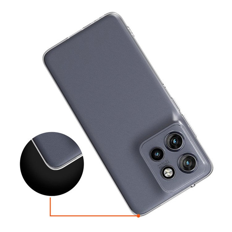 For Motorola Moto S50 5G Case Ultra-Thin Flexible TPU Clear Phone Cover