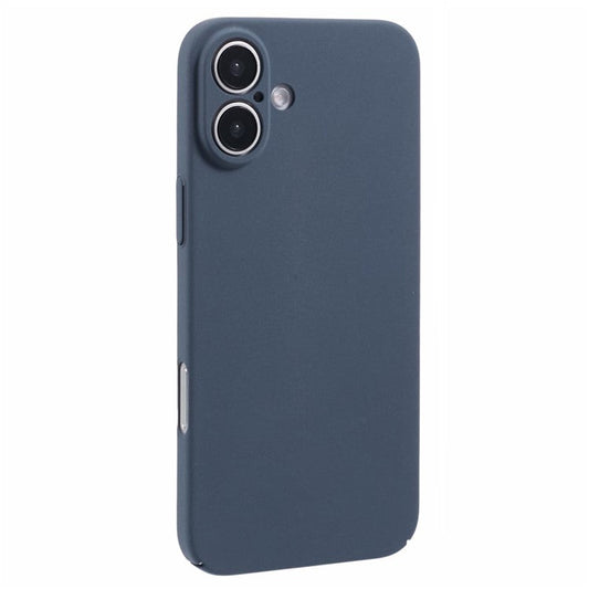 For iPhone 16 Plus Case Matte Hard PC Ultra-Slim Cell Phone Cover - Dark Grey
