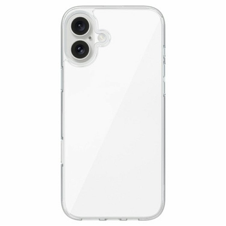 KZDOO Guardian Series For iPhone 16 Plus Case Shockproof PC+TPU Phone Cover - Transparent