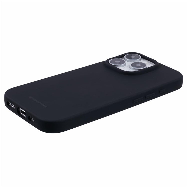 MERCURY GOOSPERY SOFT FEELING Series for iPhone 16 Pro Case Matte Finish TPU Phone Cover - Black