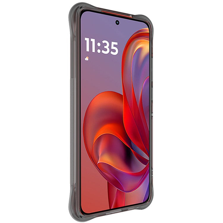 IMAK For Motorola Thinkphone 25 5G /  Moto S50 5G / Edge 50 Neo 5G Case TPU Phone Cover Airbag Shockproof Protection - Transparent Black