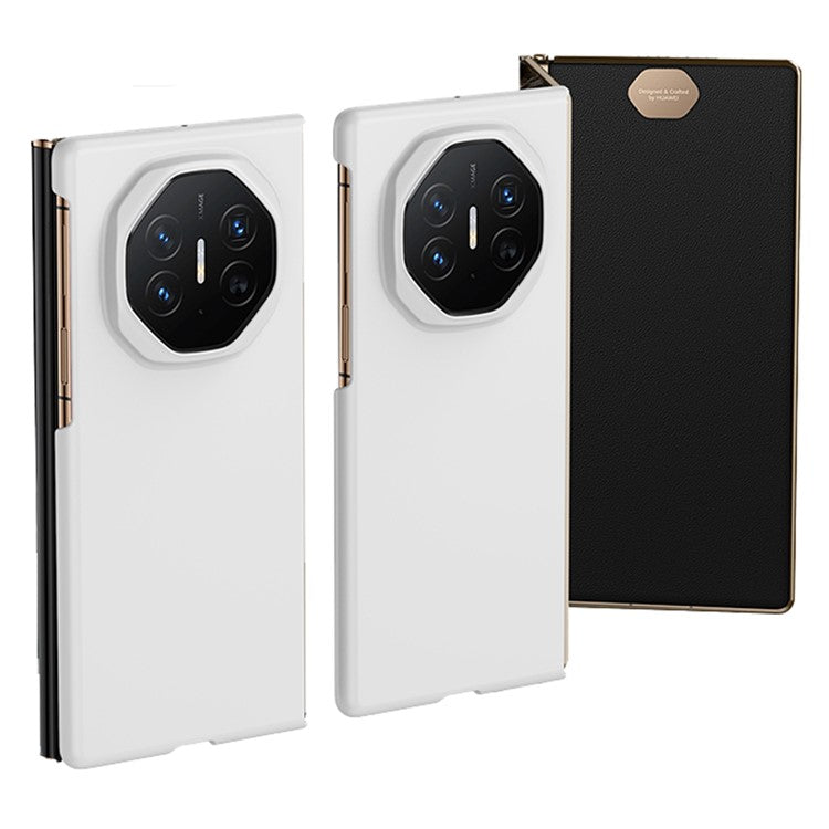 For Huawei Mate XT Ultimate Case Skin Feeling Hard PC Phone Cover - White