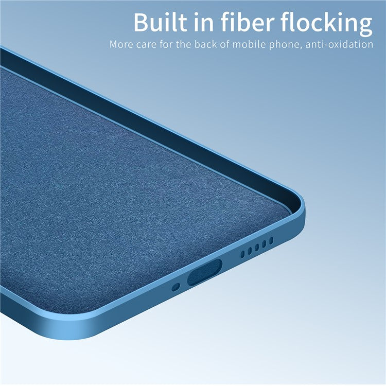 PINWUYO JK Touching Series For OnePlus Nord 4 Case Silky Touch Soft TPU Phone Back Cover - Navy Blue