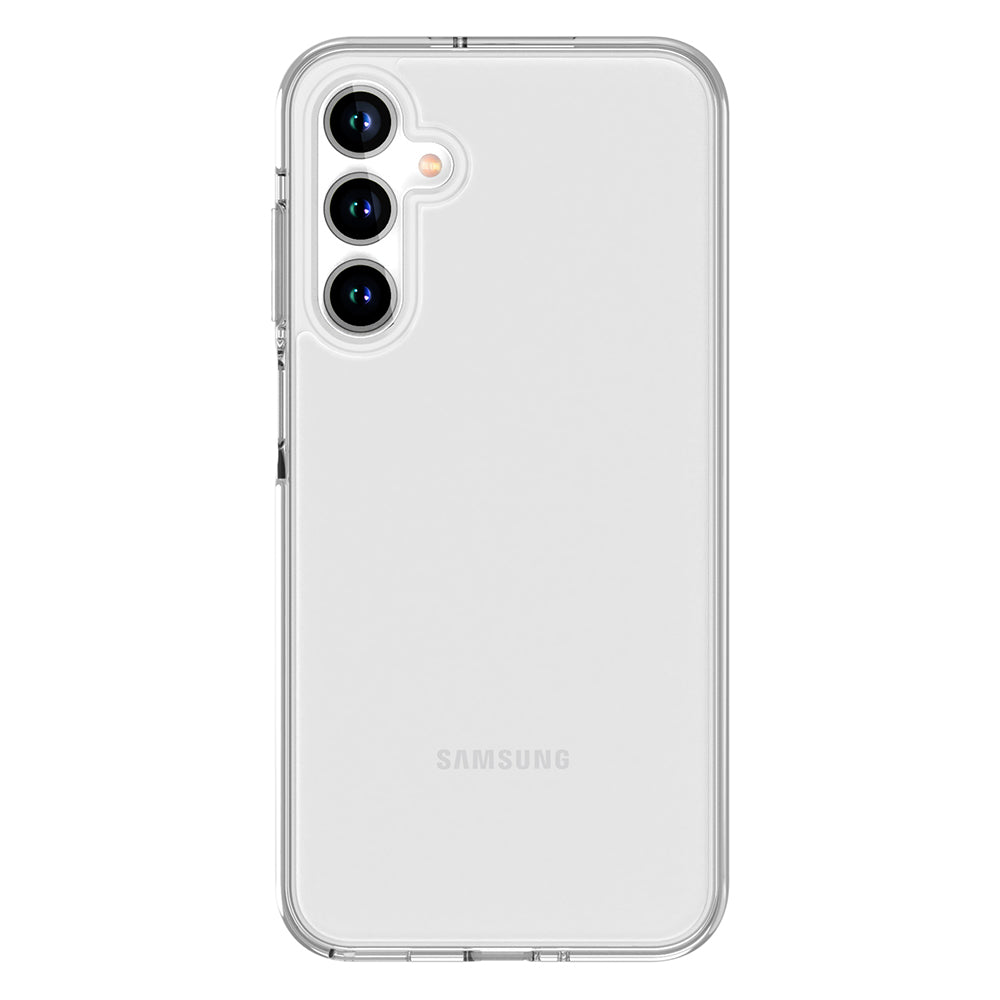 For Samsung Galaxy A16 5G / A16 4G Case PC + TPU Shockproof Clear Phone Cover - Transparent White