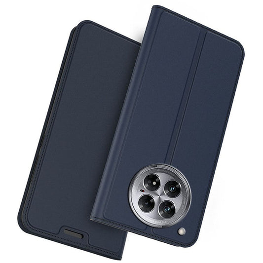 For Infinix Zero 40 5G Case PU Leather Phone Cover with Card Holder Stand Magnetic Closure - Blue