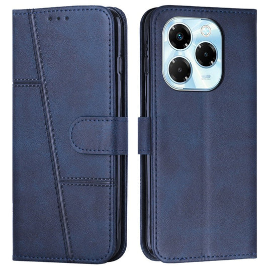 For Infinix Note 40X 5G Case Stand Flip Protective Leather Phone Cover - Sapphire