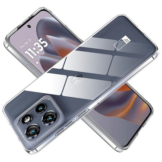 For Motorola Edge 50 Neo 5G / Moto S50 5G / Thinkphone 25 5G Case Anti-Fingerprint Crystal Clear TPU Phone Cover