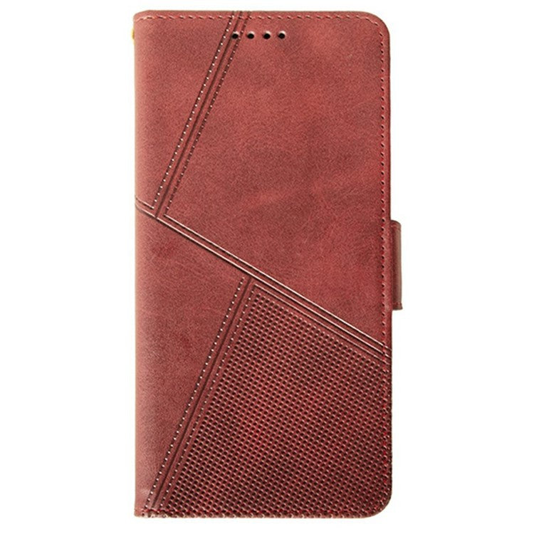 IDEWEI For Google Pixel 9 / 9 Pro Wallet Phone Case Calf Texture Stand Leather Cover - Red