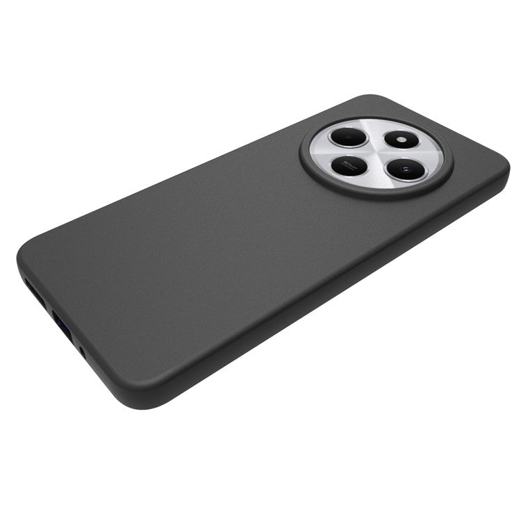 10Pcs / Pack For Xiaomi Poco C75 4G / Redmi 14R 5G / 14C 4G Case Anti-Fingerprint Soft TPU Protective Cover - Black