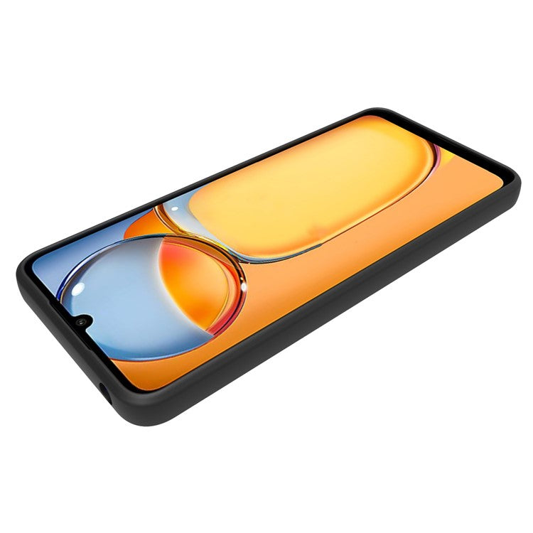 10Pcs / Pack For Xiaomi Poco C75 4G / Redmi 14R 5G / 14C 4G Case Anti-Fingerprint Soft TPU Protective Cover - Black