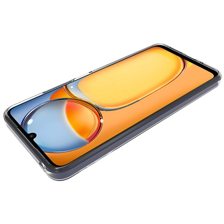 10Pcs / Pack For Xiaomi Poco C75 4G / Redmi 14R 5G / 14C 4G Clear Case Watermark-Free TPU Protective Cover