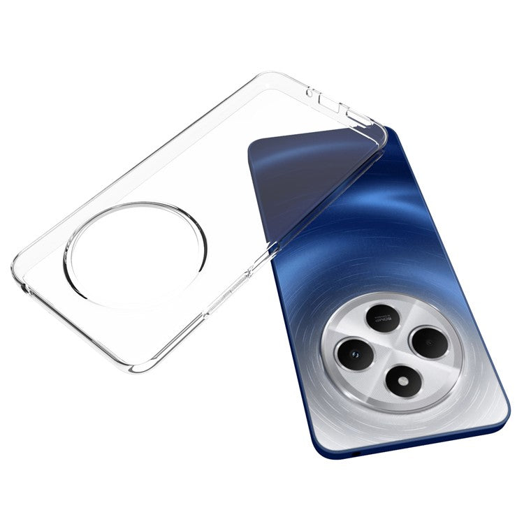 10Pcs / Pack For Xiaomi Poco C75 4G / Redmi 14R 5G / 14C 4G Clear Case Watermark-Free TPU Protective Cover